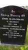 Photo of headstones/thumb_John MacLennan hdstn 1958 Luskentyre (Losgaintir) cemeteries, Harris